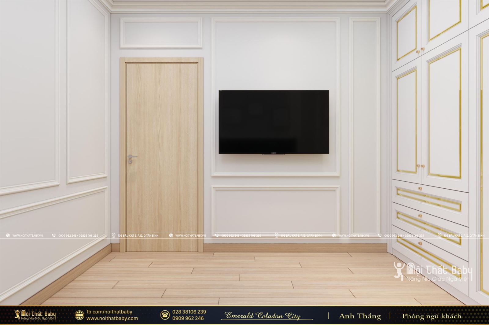 Tổng hợp các mẫu thiết kế nội thất Chung cư Emerald Celadon City